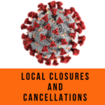 Orange level closures and cancellations for Sackville and area