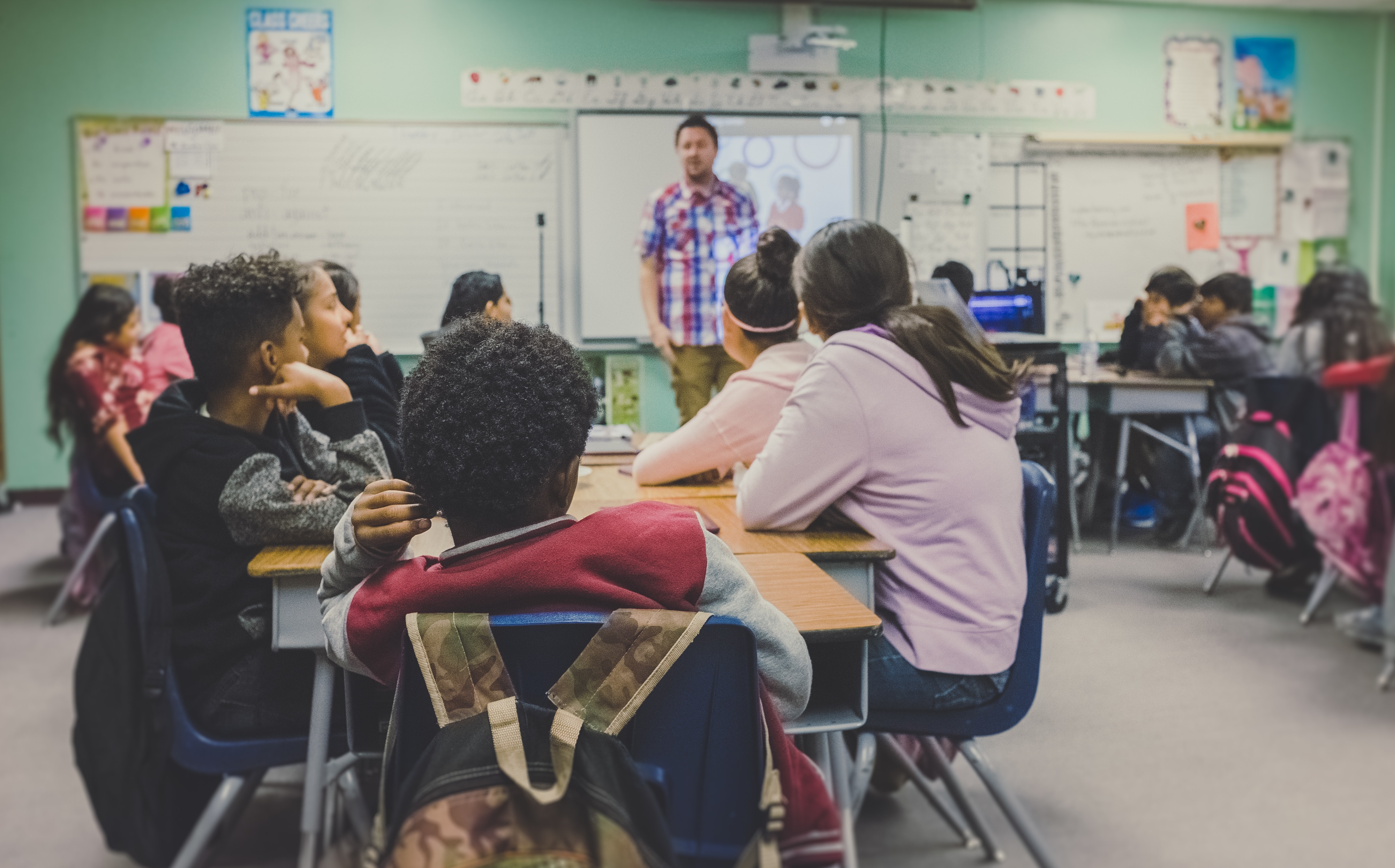 High school students back in class full-time on April 12th