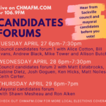 Listen: Mayoral candidates forum