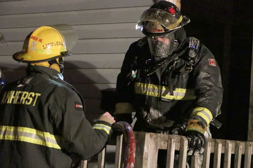 Amherst fire displaces 20 people from rooming house