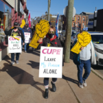 Monday on Tantramar Report: Voices from Sackville’s CUPE rally; health care and local government plans due this week