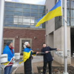 “Thank you, Sackville” : Ukraine flag flying at town hall as donation drive wraps up this week