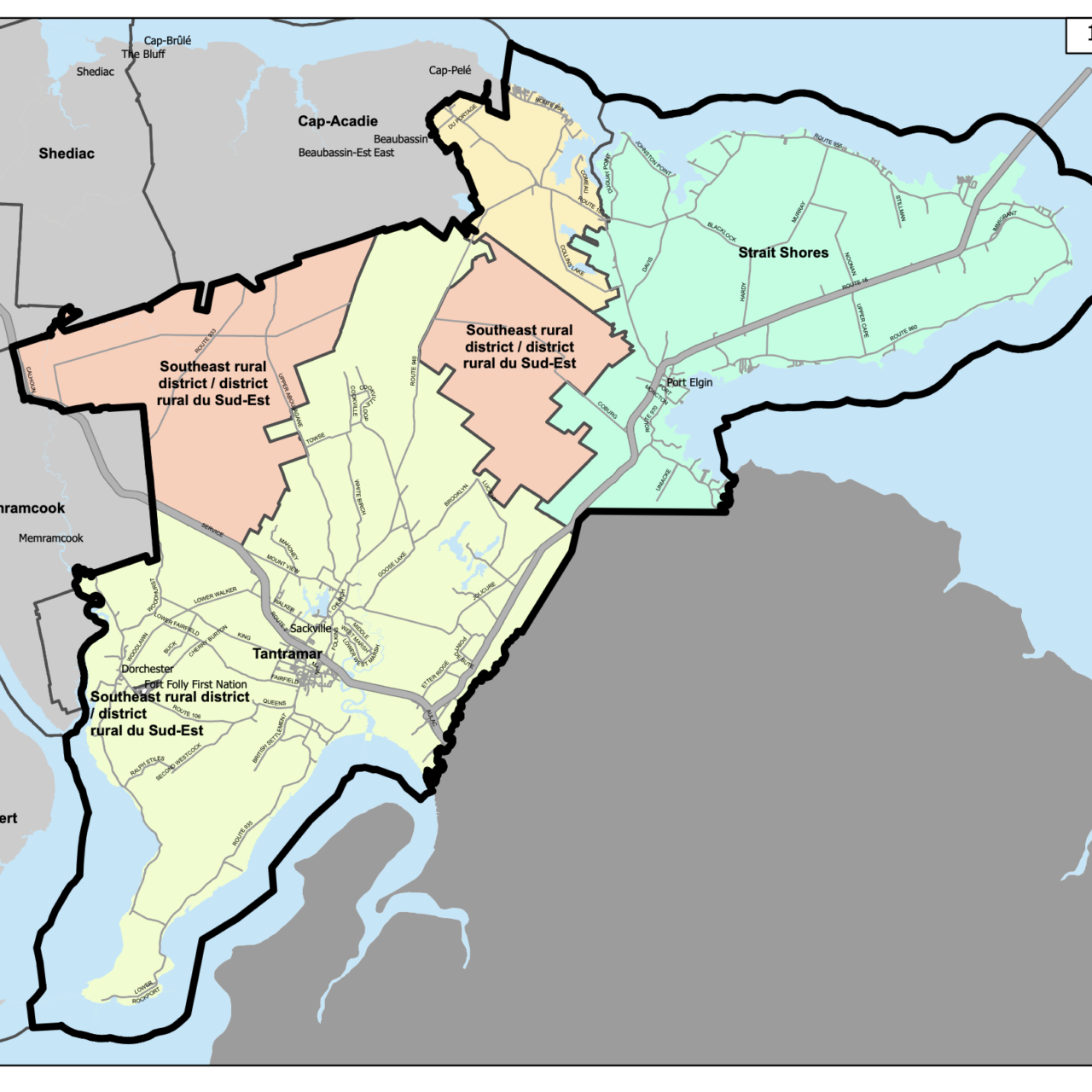 Proposal to split Memramcook-Tantramar favours linguistic communities over voter parity