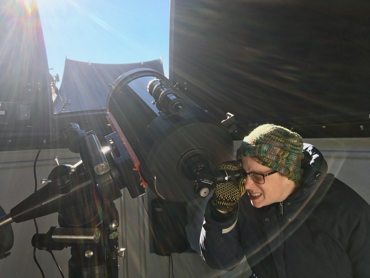 Observing the April 8 solar eclipse from Mount Allison’s Gemini Observatory