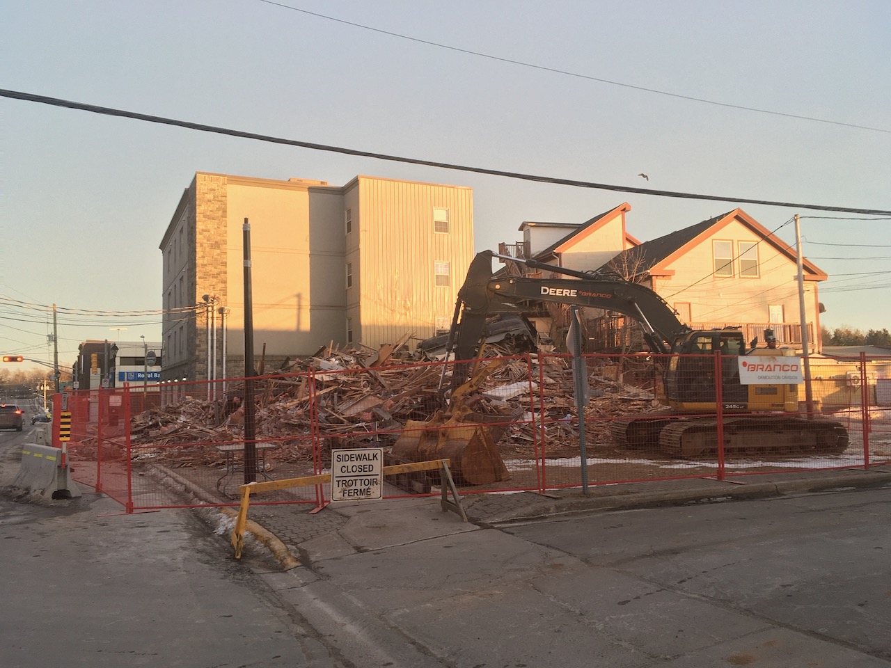 Downtown Sackville loses another building