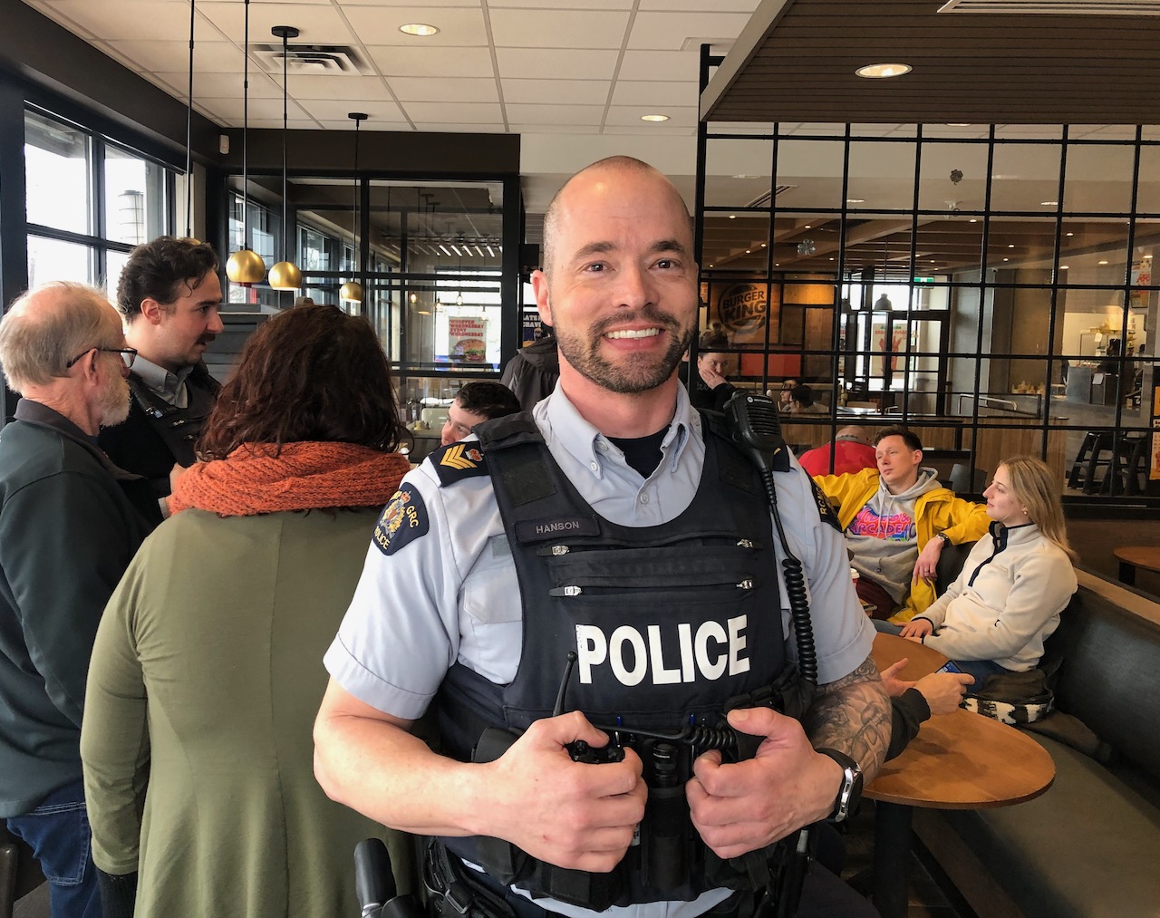 ‘Coffee with a Cop’ comes to Sackville, local RCMP says crime not on the rise locally