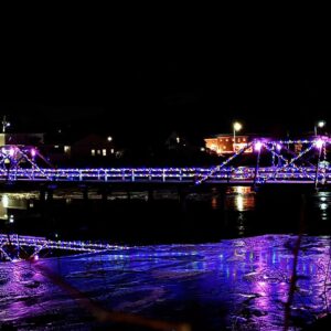 Strait Shores says it will look into permanent power source for Port Elgin bridge lights