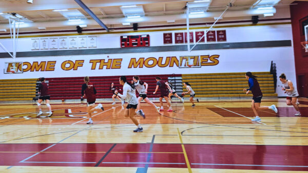 Women's Mount Allison Mounties Basketball Finals in Atlantic Canada. ACAA