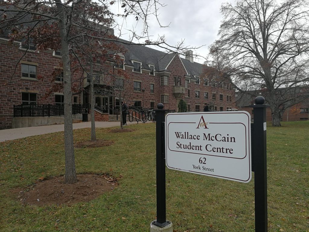 The Wallace McCain Student Centre.